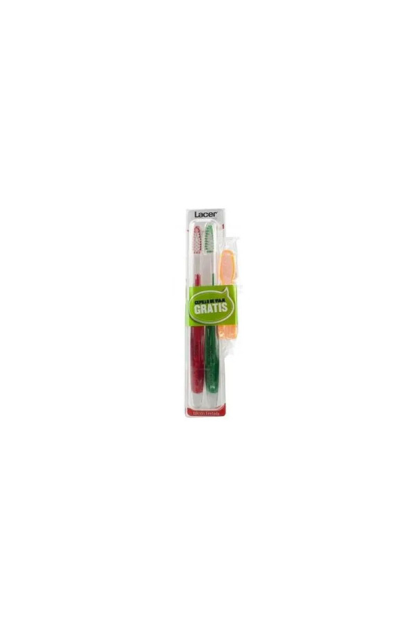 Lacer Brosse Double Moyenne Brosse De Voyage