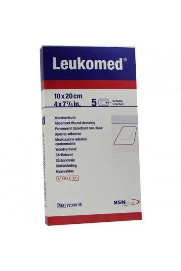 Bsn Medical Leukomed™ Adh Pansement Stérile 10x20cm 5 Pansements