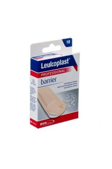 Leukoplast Barrier Apósito Adhesivo Impermeable 75x22 Mm 10 Unidades Bsn Medical