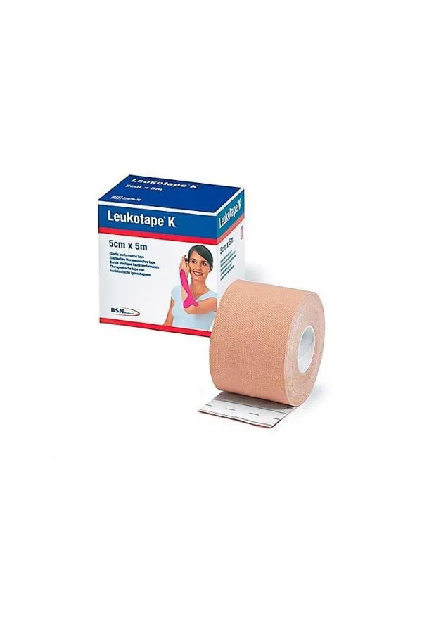 Bsn Medical Leukotape K Neuro Muscular Tecnical Bandage Vnm Beige 5 Cm X 5 Cm X 5 C