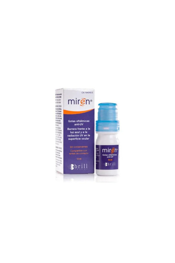 Brill Pharma Miren Gotas Oftálmicas Anti-Uv 10ml