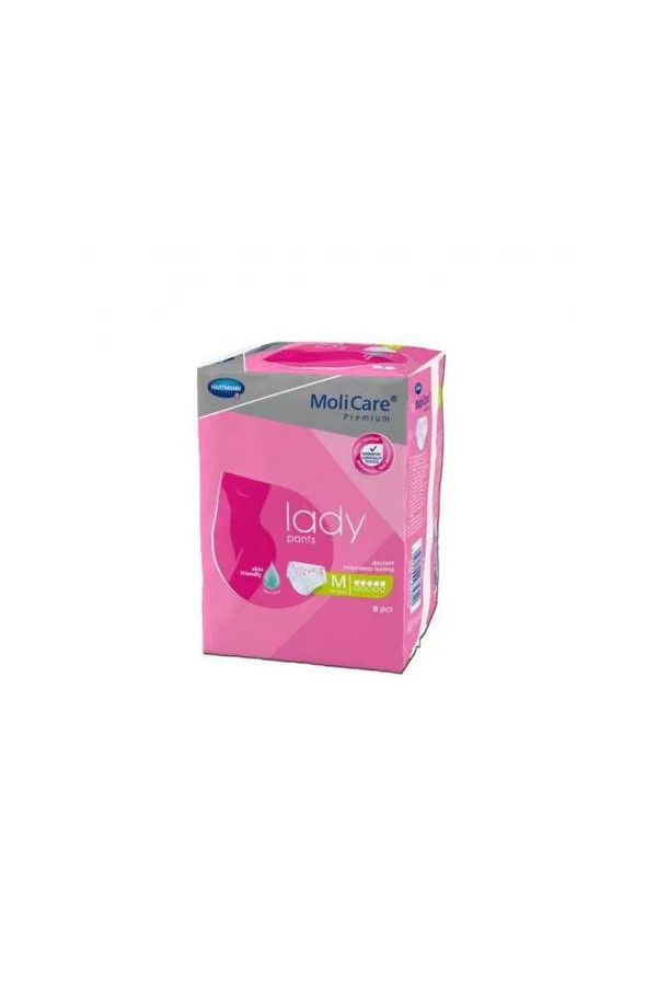 Hartmann Pants Women 5 Gotas Pañal Femenino Talla L 7 Unidades Molicare