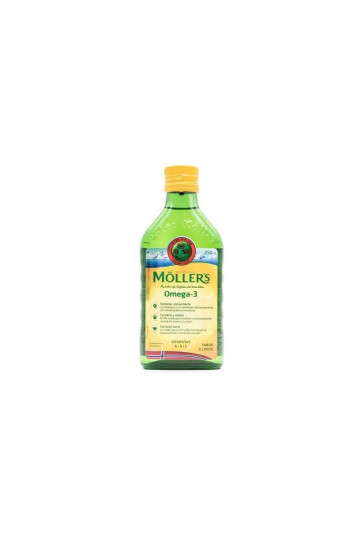 Moller´s Möller's Huile De Foie De Morue Aromatisée Au Citron 250ml
