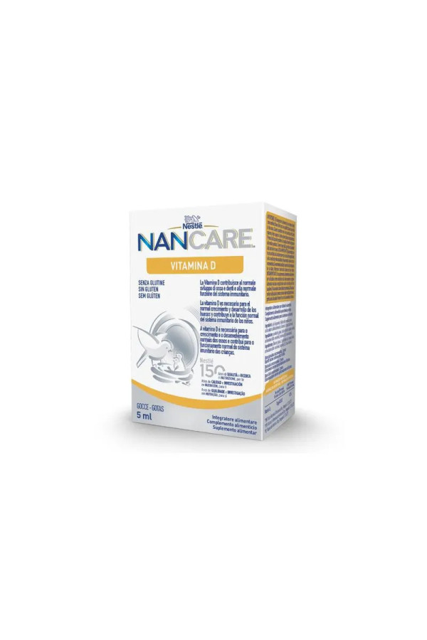 Nestle Nancare Vitamine D En Gouttes 5ml
