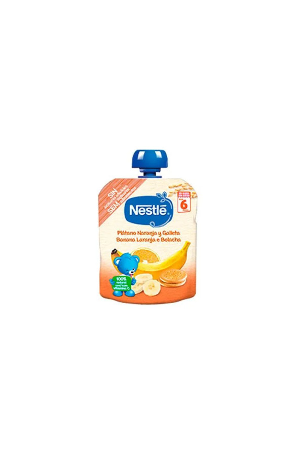 Nestle Naturnes Banane - Orange - Biscuit 6m 90g