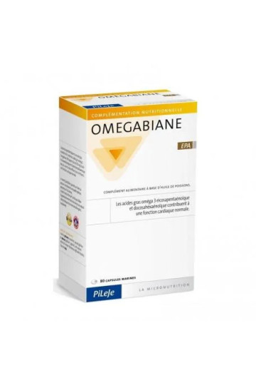 Pileje Omegabiane Epa 80 Capsules
