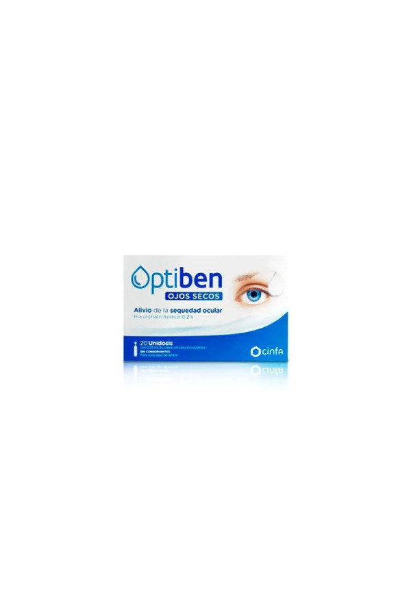 Optiben Ojos Secos 20 Unidades