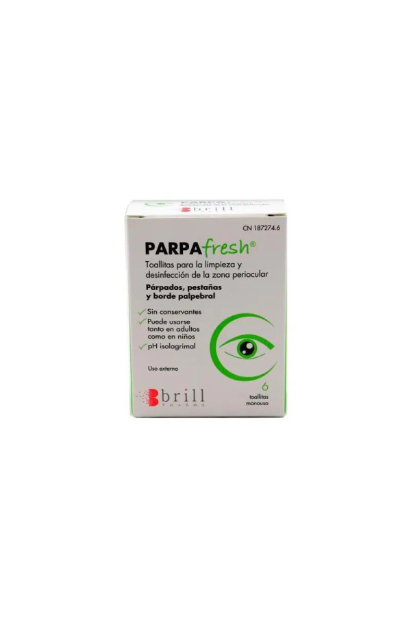 Hylo Parpafresh Toallitas Oculares 6 Unidades