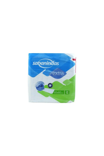 Sabanindas Extra Protect 60x60cm 20 Unidades
