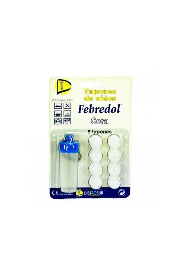 Tapones Oído Cera 8 Unidades Febredol