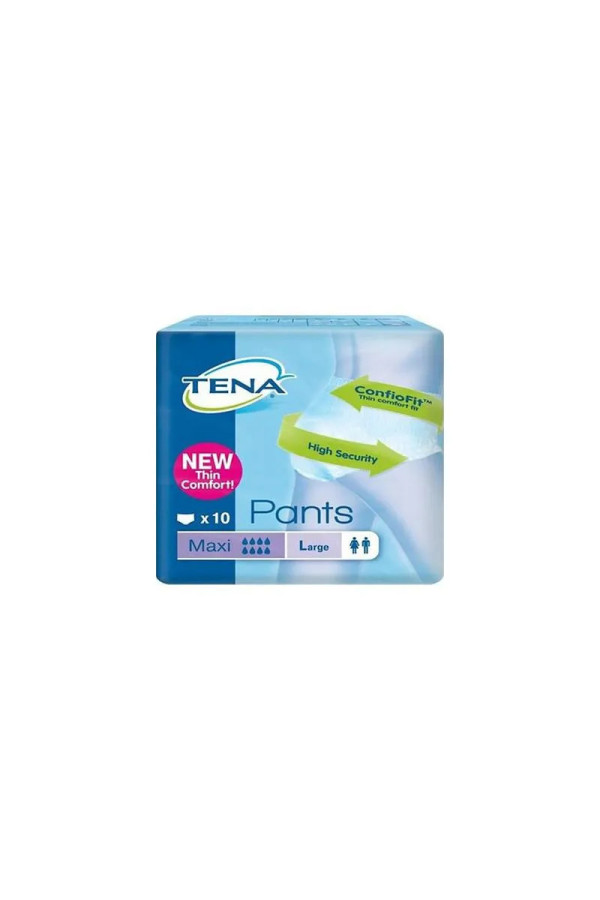 Tena  Pants Maxi  10 UDS.