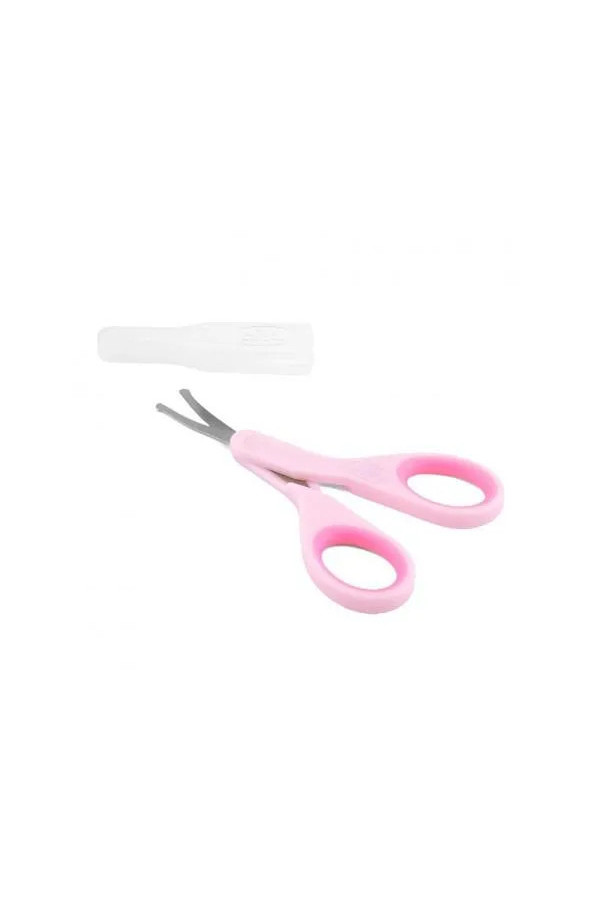 Chico Chicco Tijera De Seguridad Corta Uñas Para Recién Nacido Color Rosa