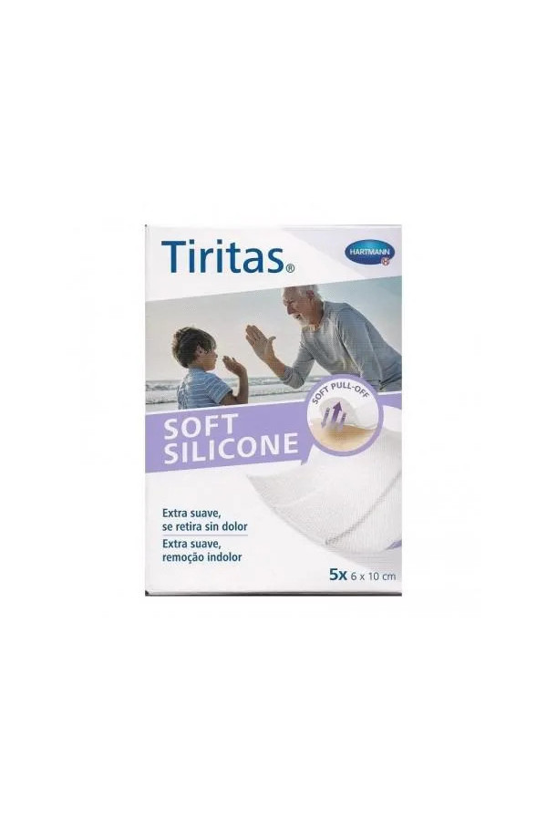 Soft Silicone Plasters 2 Sizes Dressings 8 Units Hartmann
