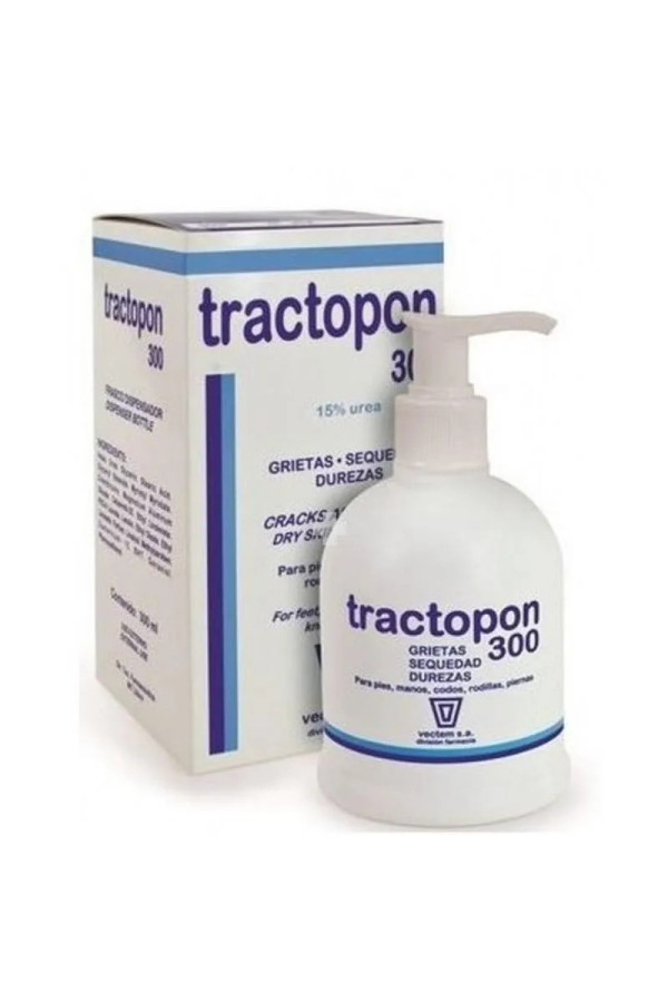 Vectem Tractopon Crème 15 Urée Flacon Pompe 300ml