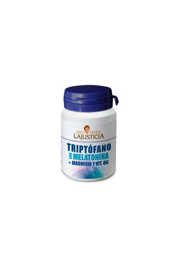 Ana María Lajusticia Tryptophane Mélatonine Magnésium Vitamine B6 60 Comprimés