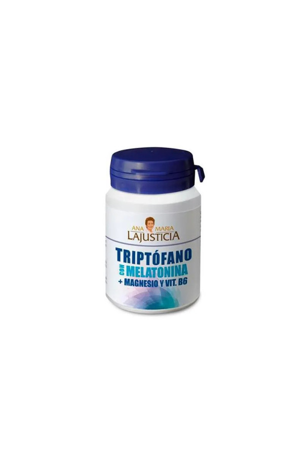 Ana María Lajusticia Tryptophane Mélatonine Magnésium Vitamine B6 60 Comprimés