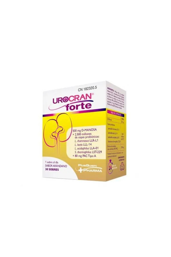 Pusquampharma Urocran Cranberry Probiotiques 30 Gélules