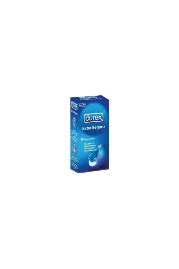 Durex Supplémentaire Coffre-Fort Préservatifs 12 Unités