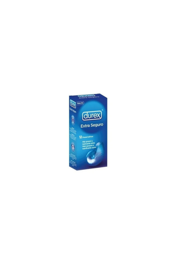 Durex Supplémentaire Coffre-Fort Préservatifs 12 Unités