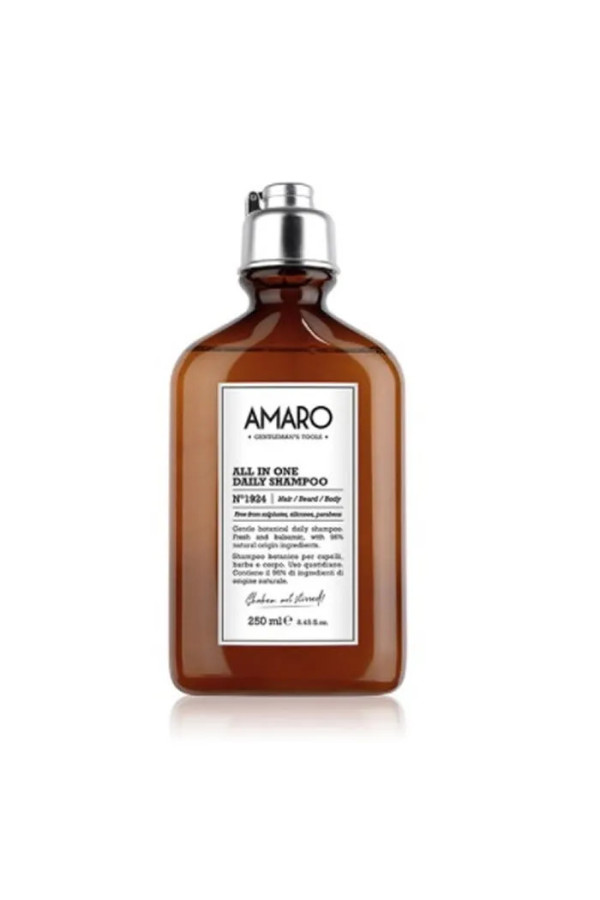 Farmavita Amaro All In One Daily Shampoo N1924 Hair-Beard-Body 250ml