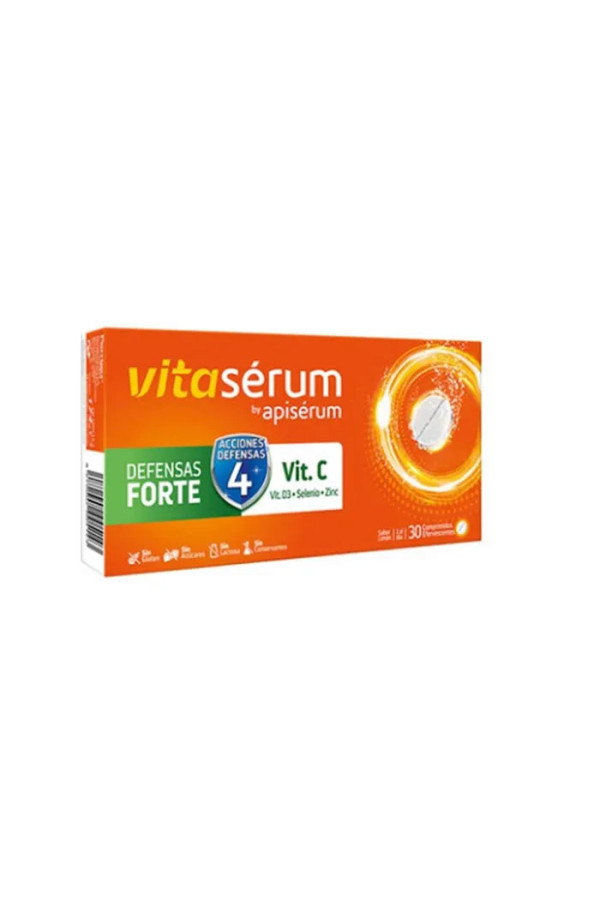  Vitaserum By Apiserum Defensas Forte Vit C 30 Comprimés