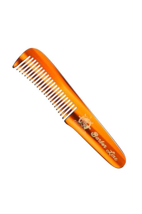 Eurostil Concha Peine Mango Largo 11 Cm Barba - Bigote 1un