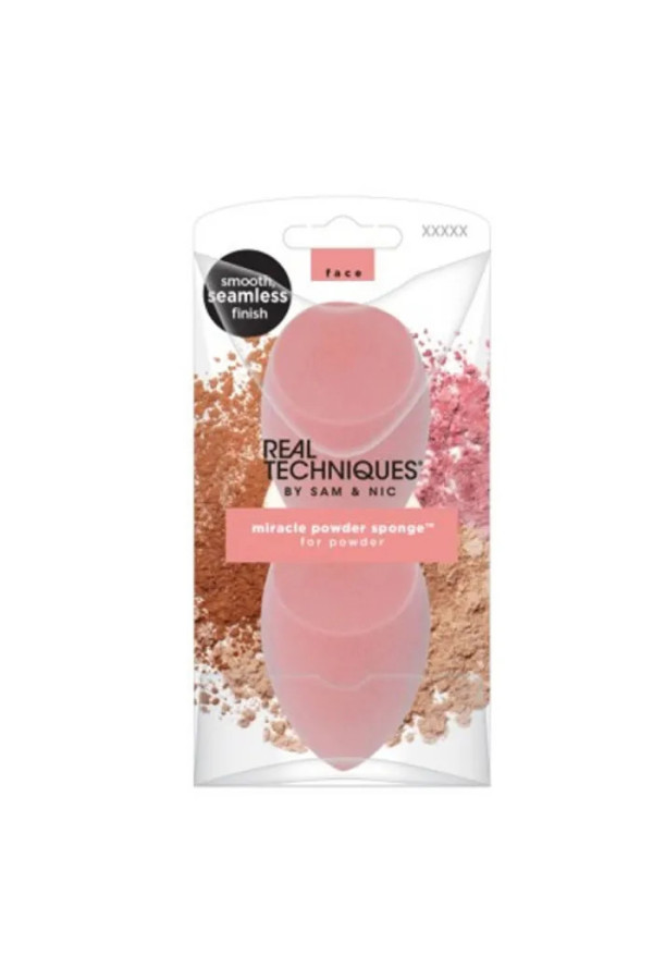 Real Techniques Miracle Powder Sponge Coffret 2 Produits