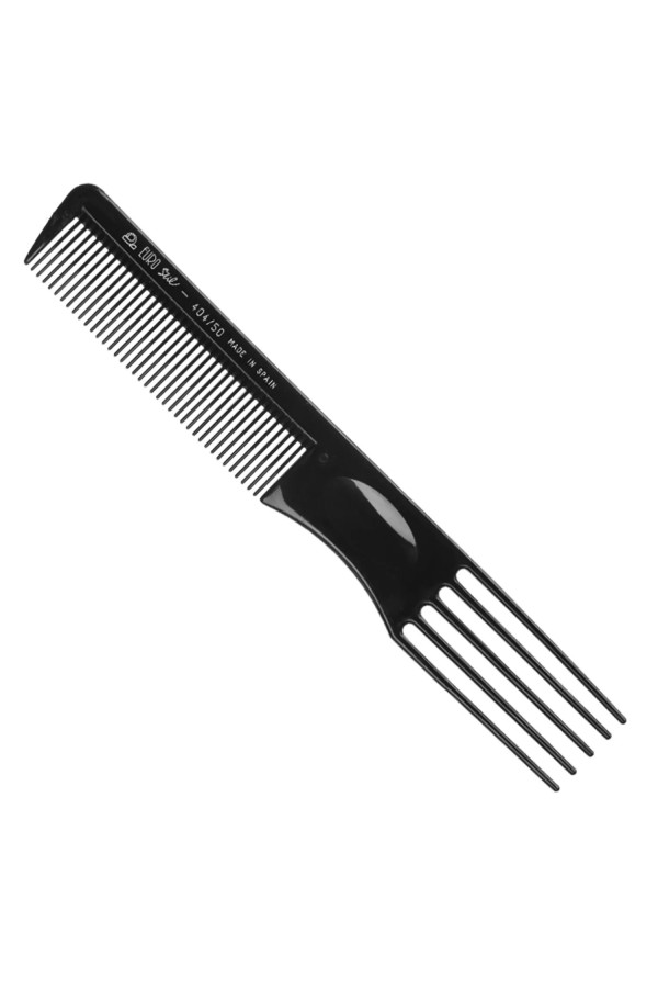 Eurostil Ahuecador Negro Negro Peine 5 Puas 1un