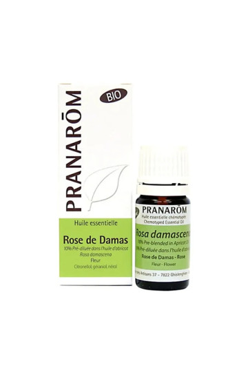 Huile Essentielle De Rose De Damas Bio 2 ml Pranarom