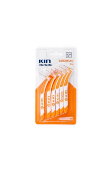 Kin Supermicro brosse interdentaire 6 U