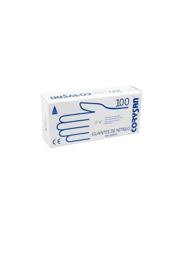 Corysan Powder Free Nitrile Gloves Size S