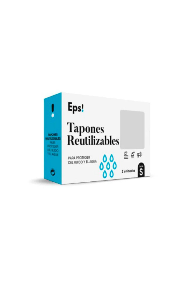 Eps Reusable Ear Plugs Size S 2uts