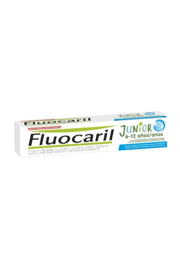Fluocaril Dentifrice Junior Bubble Flavour 6-12 Ans 75ml