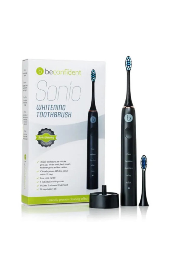 Beconfident Sonic Electric Whitening Toothbrush Black-Rose Gold