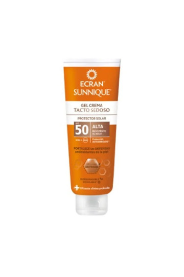 Ecran Sunnique Silky Touch Cream Gel Spf50 250ml
