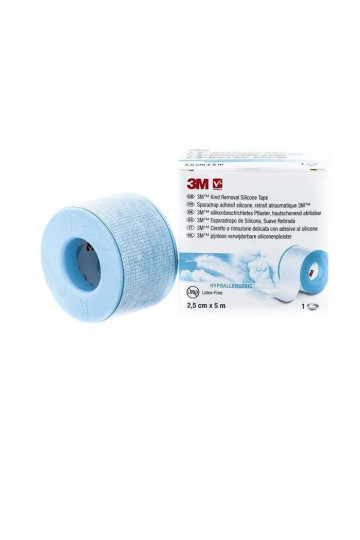Hypoaler Silicone Esparadrap 3m 5mx2.5c