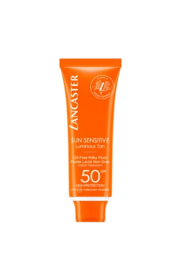 Lancaster Sun Sensitive Luminous Tan Oil-Free Milky Fluid Spf50 50ml
