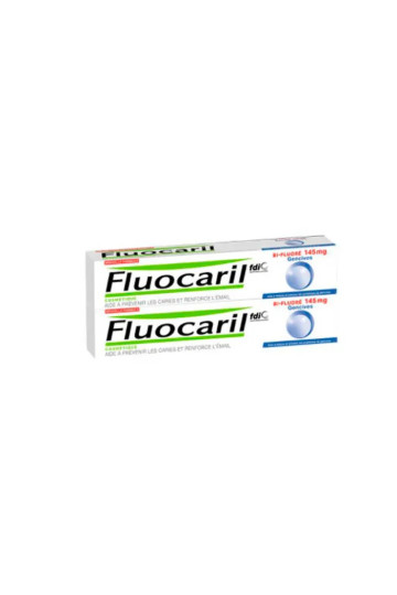 Fluocaril Gum Toothpaste Bifluoride 145mg Pack 2 x 75ml