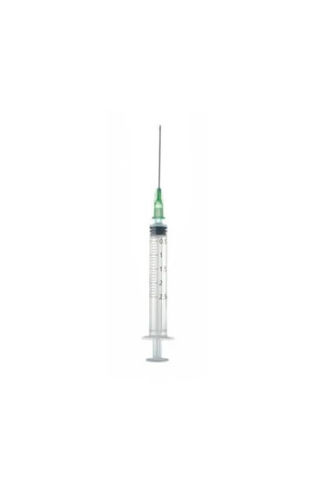 ICO Syringe 25ml With Needle 8x40