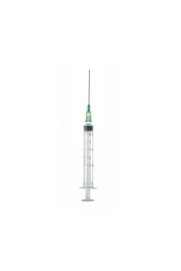 ICO Syringe 25ml With Needle 8x40
