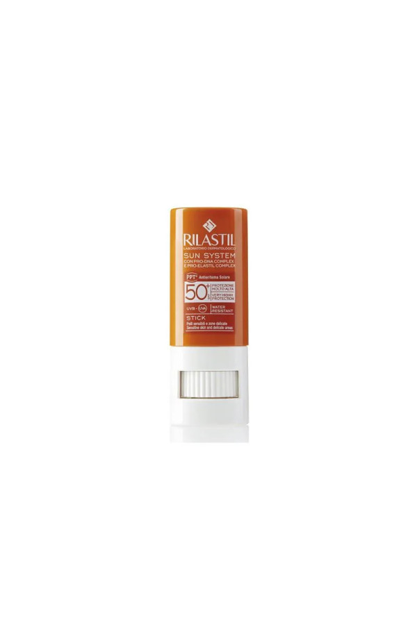 Rilastil Sun System Transparent Stick Sensitive Areas Spf50+ 8.5ml