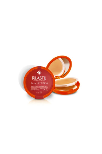 Rilastil Sun System Uniform Compact Cream Spf50+ Shade 02 Dore 10g