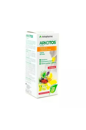 Arkopharma Arkotos Toux Sèche et Productive 182ml