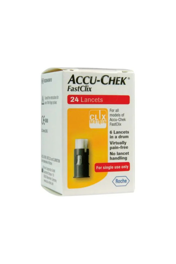 Accu-Chek Fastclix Lancettes 24U  