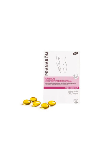 Pranarom Aromafemina Pre-menstrual Comfort 30 Cápsules 