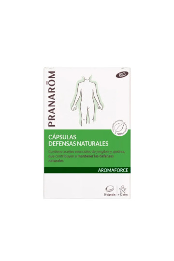 Pranarom Aromaforce Natural Defenses Bio 30 Capsules