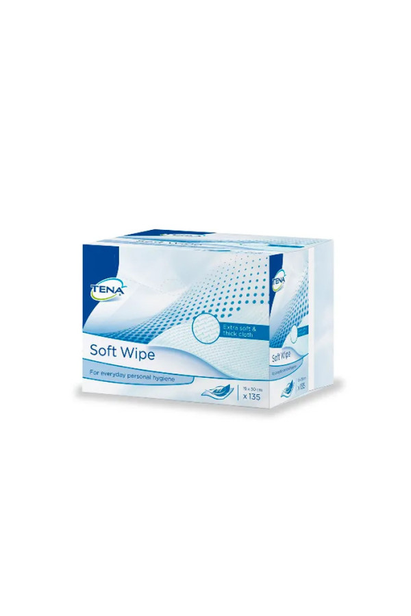 Tena Soft Wipe 19cmx30cm 135U