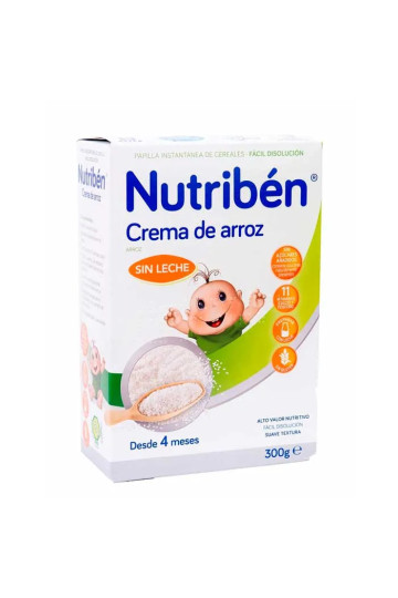 Nutribén Crème de Riz sans Gluten 300g 