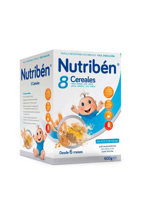 Nutribén Papilla 8 Céréales 600g 