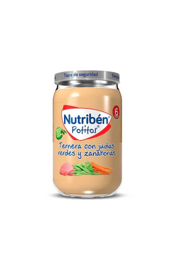 Nutribén Boeuf avec Haricots Verts et Carottes 235g 